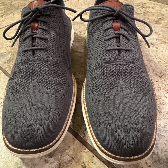 Cole Haan LunarGrand Wingtip Stitchlite Men’s Size 11.5M Gray Oxford main image 11